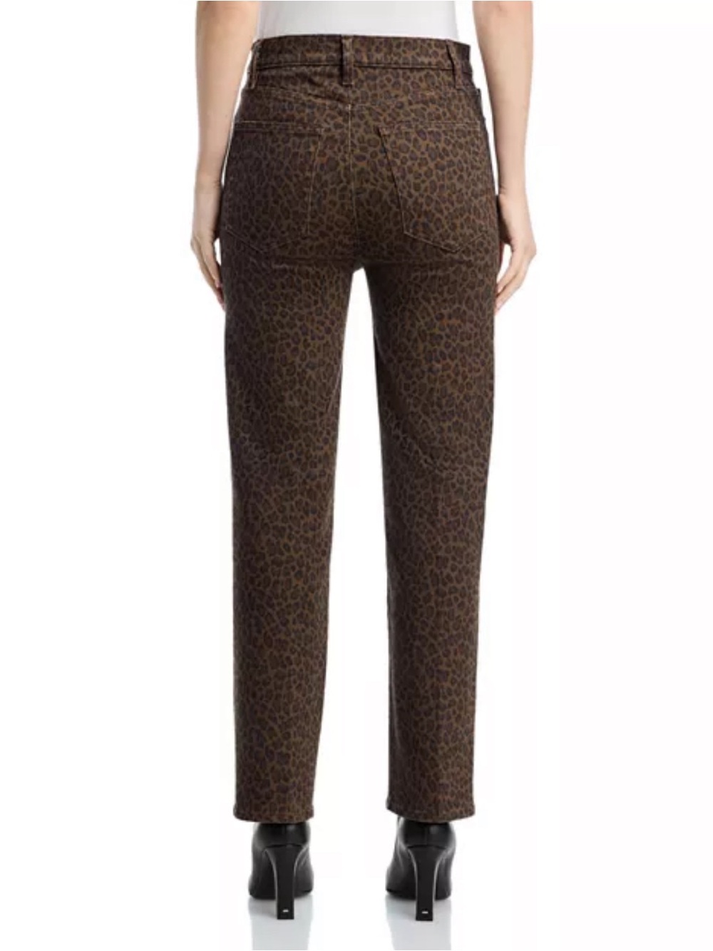 Frame - Le Sleek Straight Pants in Leopard - Picture 2 of 5